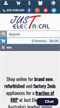 Mobile Screenshot of just-electrical.com.au